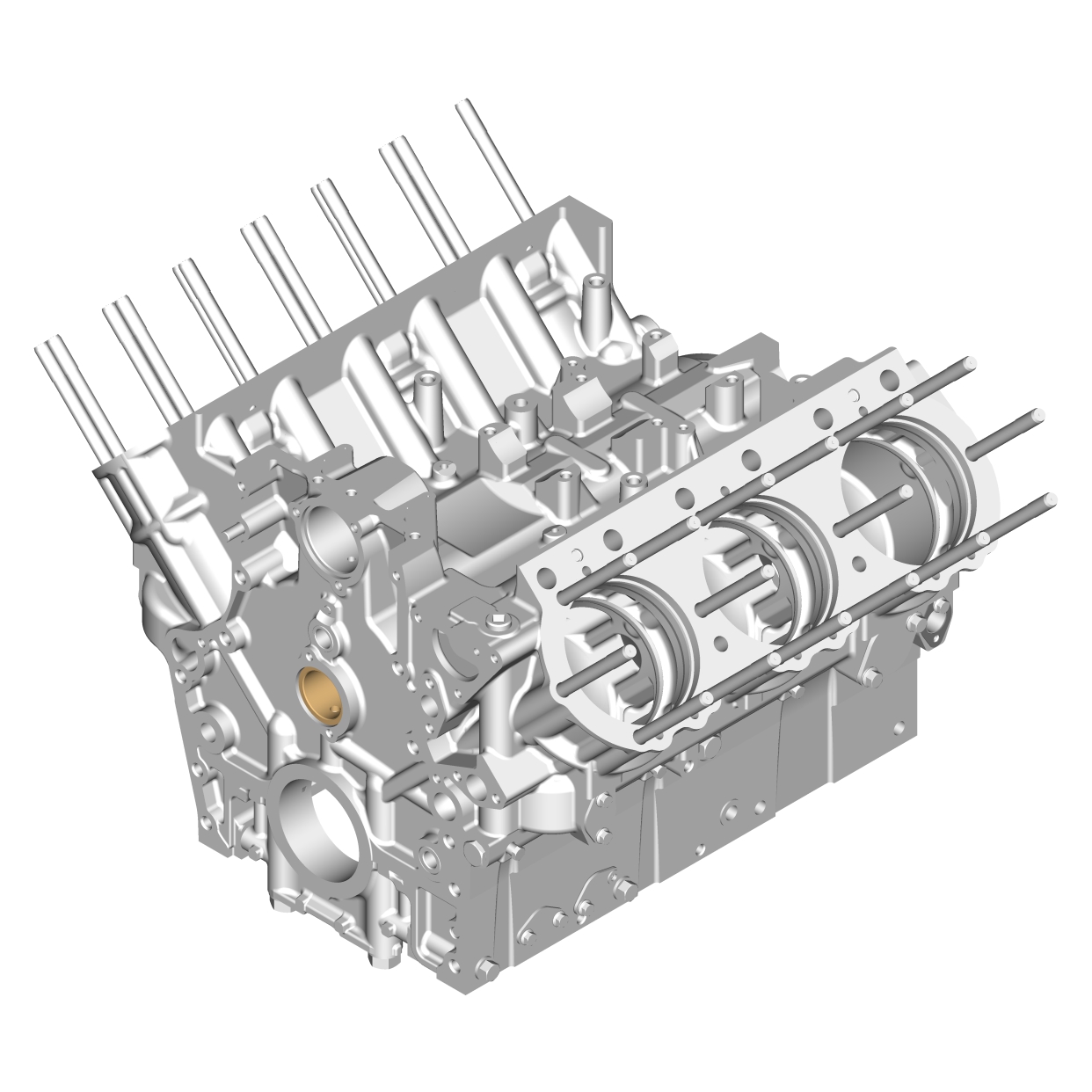 236-1002012-У Блок цилиндров. Для запасных частей
